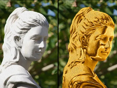 The Midas Touch Photoshop Action design easy to use graphic design photoshop photoshop action photoshop art