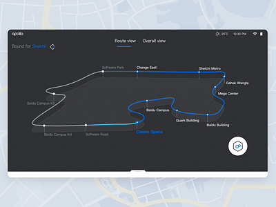 HMI design for the safty driver on a self-driving bus animation automotive car ui hmi motion motion design ui ui motion