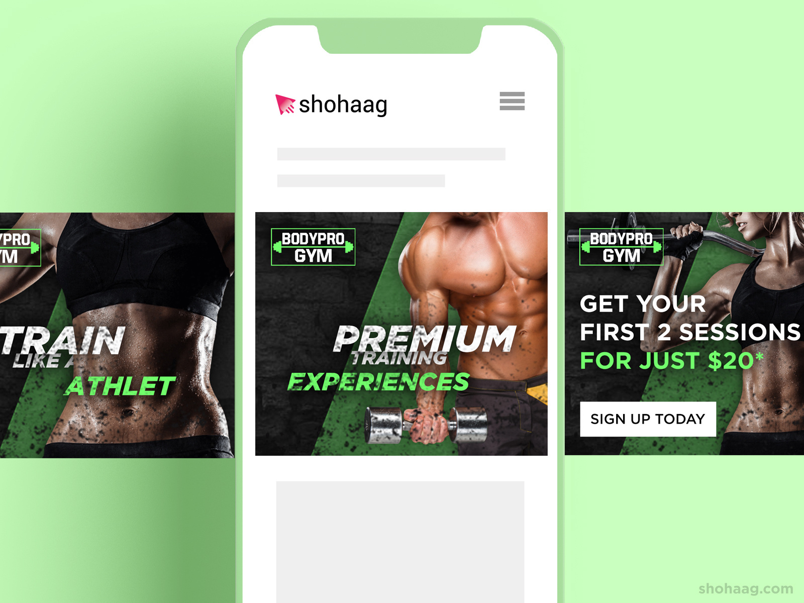 Example of Animated Html5 Ad Package 