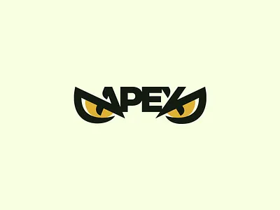 Apex agressive apex apparel cat clothing brand custom feline fitness lion logo mountain lion panther predator predators sports sportswear stance wild wildlife wordmark