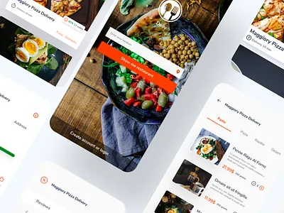 Food Delivery App app app design apple application delivery delivery app design food app ios ios app design mobile app mobile design mobile ui ui uiux web