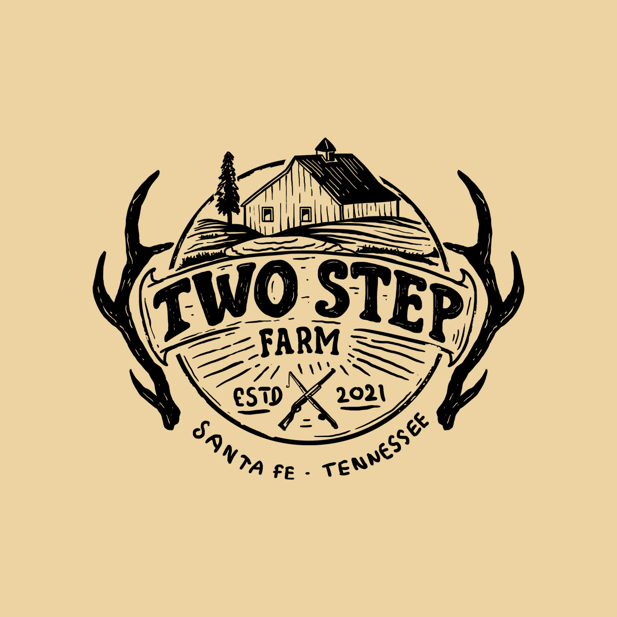 Farm Vintage Badge Illustration apparel apparel design artwork badge badge design branding classic illustration design emblem design farm farm logo graphic illustration logo vintage vintage illustration