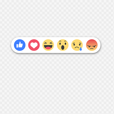 Original Facebook React angry app art clean facebook flat haha icon illustration react ui ux vector website