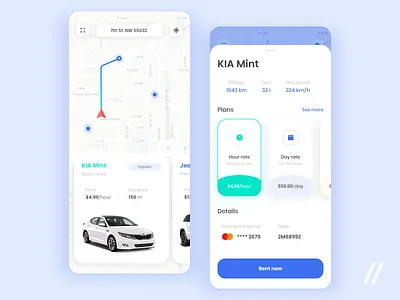 Car Sharing App app car car rental car sharing carsharing design drive map mobile mvp online purrweb react native rent sharing startup subscription taxi ui ux