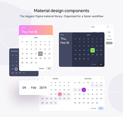 Figma templates — Material Design UI kit admin android app dashboard design design system desktop figma material mobile template templates ui ui kit web webdev