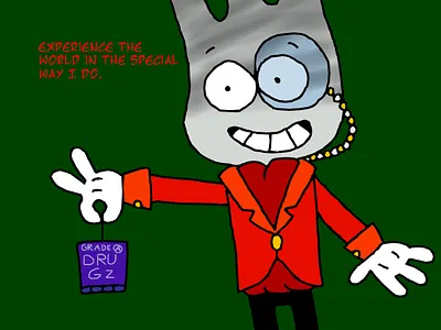 forkington or silverworth cuphead digital art drugs fan art fanart fork illustration
