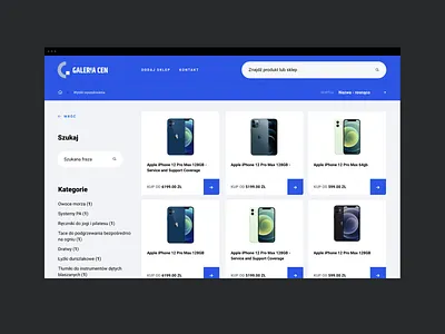 Galeria Cen - Second Line grid logo responsive typography ui ux web