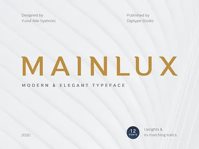 Mainlux Font authentic beatiful bold font brand display font elegant font font design font family logo luxury mainlux modern sans sanserif serif stylish title typography