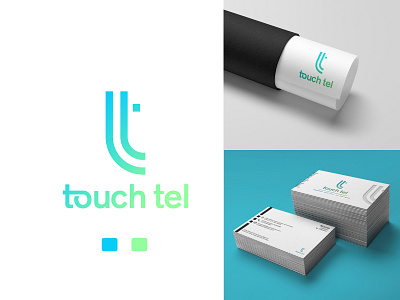 Touchtel LLC Logo adobe branding design illustrator logo logo design logodesign minimal photoshop vector