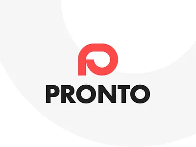 Pronto brand brand identity brand identity design branding ecommerce fast faster icon logo logo mark logo mark design logodesign monogram pronto racing red speed streetwear