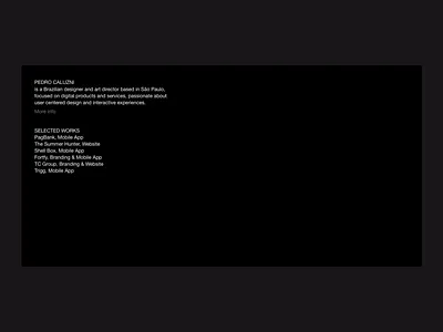 New Portfolio design experience interaction interface launch layout motion portfolio portfolio site product design ui visual web website