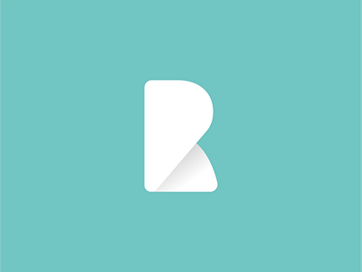 R Logo branding female colors female logo freelance design graphic design logo logo design modern logo monogram r logo r logo design rounded logo tech logo vector