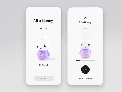 🧸 product page on app app design branding kids product design product page toy ui ux