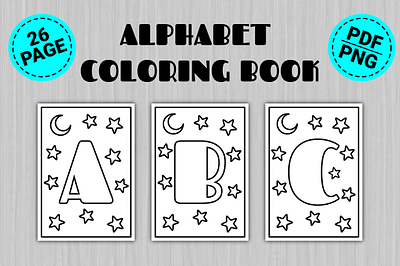 Alphabet Coloring Book