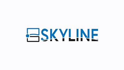 Logo for Skyline Web to Print software 2d adobe photoshop brand identity branding business corporation design logo
