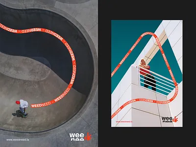 Weed Need visuals brand branding cannabis clean identity design poster poster design typography visual branding