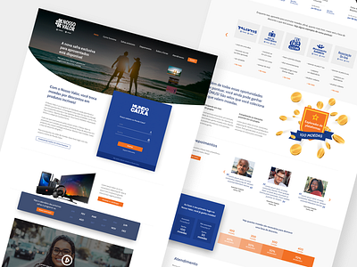 Website Nosso Valor Fenae ui design uxdesign website