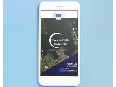 Copernicus, ''Eyes on Earth'' Roadshow european project european union mockup space