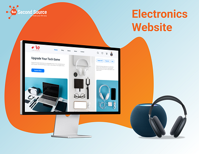 Electronics E-Commerce Website by Second Source 2ndsource desigin design ui ux website