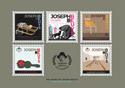 100 years of Beuys : art for everyone, and everyone is an artist artist beyus design everyone everyone is an artist icon joseph beuys vector vector art