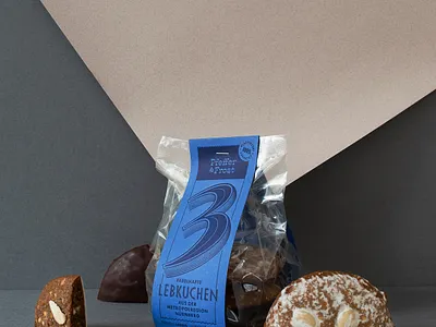 Pfeffer Frost Lettering for Packaging – Mixed branding christmas food lettering letterpress packaging recycled paper vector vintage