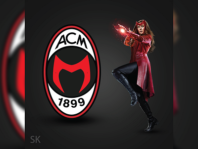 ac milan marvel adobe adobephotoshop football marvel milan