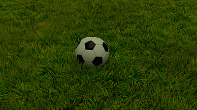 FOOTBALL IN BLENDER blender blender 3d blender3dart blendercycles design model modeling modelisation render rendered rendering