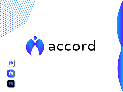 Accord logo | Modern Logo | App Icon | A letter logo a a letter logo a letter logo design accord logo app icon brand brand identity business logo creative logo custom logo flat icon iconic logo lettermark logo man logo men logo minimalist logo modern logo pictorial logo