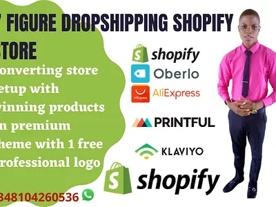 I will build your professional dropshipping shopify store dropshipping store shopify shopify dropshipping shopify store shopify website
