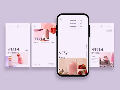 Soft Touch Food Instagram Posts & Stories Template blog blogger branding design instagram instagram banner instagram post instagram posts instagram story template instagram tempalte intagram stories modern post posts social media social media pack social media template stories story template