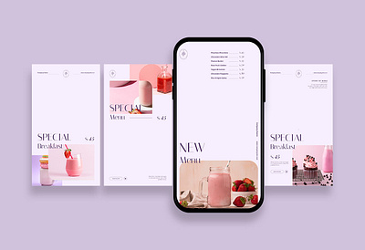 Soft Touch Food Instagram Posts & Stories Template blog blogger branding design instagram instagram banner instagram post instagram posts instagram story template instagram tempalte intagram stories modern post posts social media social media pack social media template stories story template