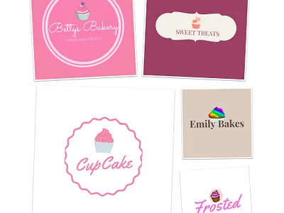 Day 18 of #dailylogochallenge canva cupcake dailylogochallenge day18 design logo logodesign
