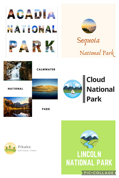 Day 20 of #dailylogochallenge canva dailylogochallenge day20 design logo logodesign national park