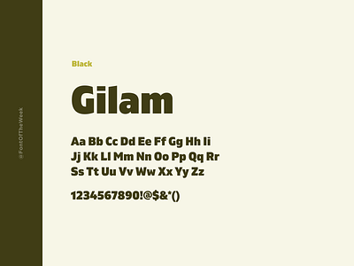 Gilam app design design design inspiration font font inspiration font of the week fotw free fonts free typeface google fonts graphic design interface type inspiration typeface typography ui user experience user interface ux web design