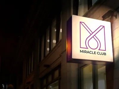 Miracle Club brand branding club creative design designer dweet design europe identity logo miracle uk vip wales