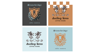 Coffee Shop Logo Design branding concept coffee branding logo design