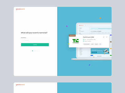 Onboarding for Goodevent app design event event app onboarding onboarding flow onboarding screens onboarding ui ui ui design ux ux ui ux design web web app web app design web design webdesign website website design