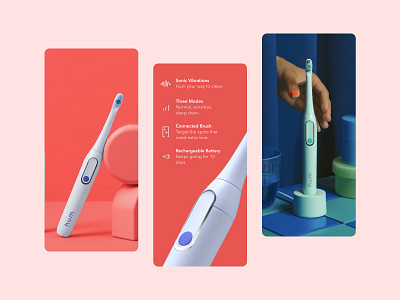 Hum by Colgate design ecommerce mobile ui web website design