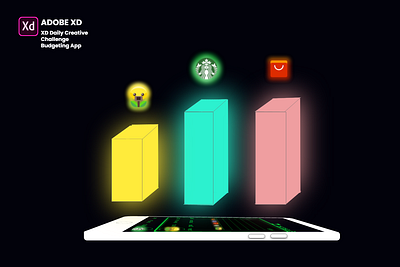 xdchallenge-Budgeting App app design ui ux xddailychallenge