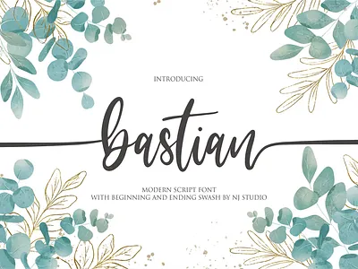 bastian branding design font icon illustration illustrator lettering logo typography vector