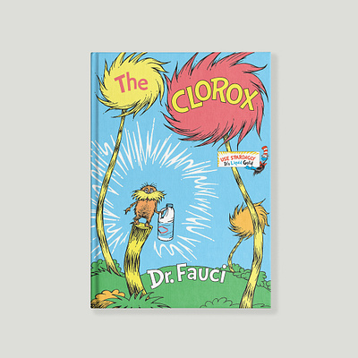 Dr. Fauci Book #7 covid 19 design dr fauci dr seuss illustration illustrator mashup vector