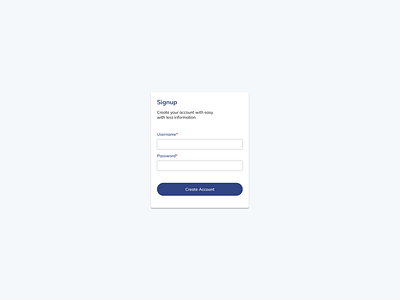 signup form figma ui