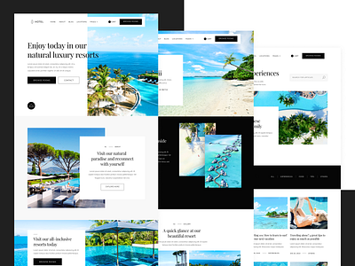 Pages | Hotel - Webflow Template booking home homepage hotel hotel booking hotels landing landing page landingpage resort tourist travel traveling vacation web web design webdesign webflow website