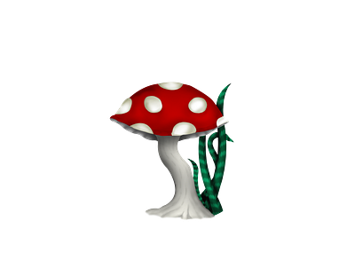 Mushroom with Grass fantasy photoshop