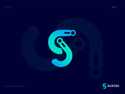 S+J - Tech logo abstract agency branding app icon branding design colorful dribbble best shot letter j logo lettermark logo collection logo design branding logo design concept logodesign logotype minimalist logo monogram tech logo technology logo typography ux