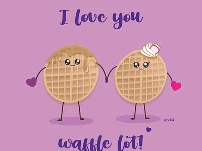 love u waffle lot