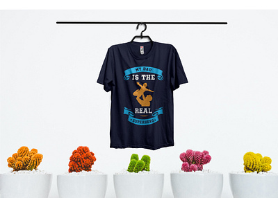 DAD t shirt best dad father good logo nice superhero t shirt