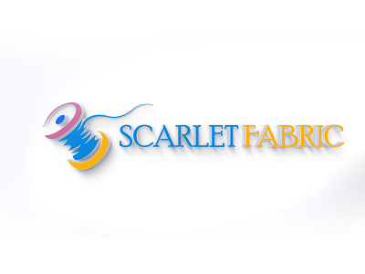 Scarlet Fabric Logo animation art design flat icon illustration logo minimal web website