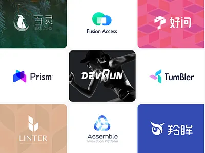 logo portfolio color design logo