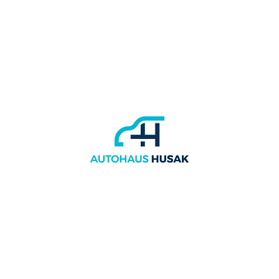 A+H+CAR logo branding car logo